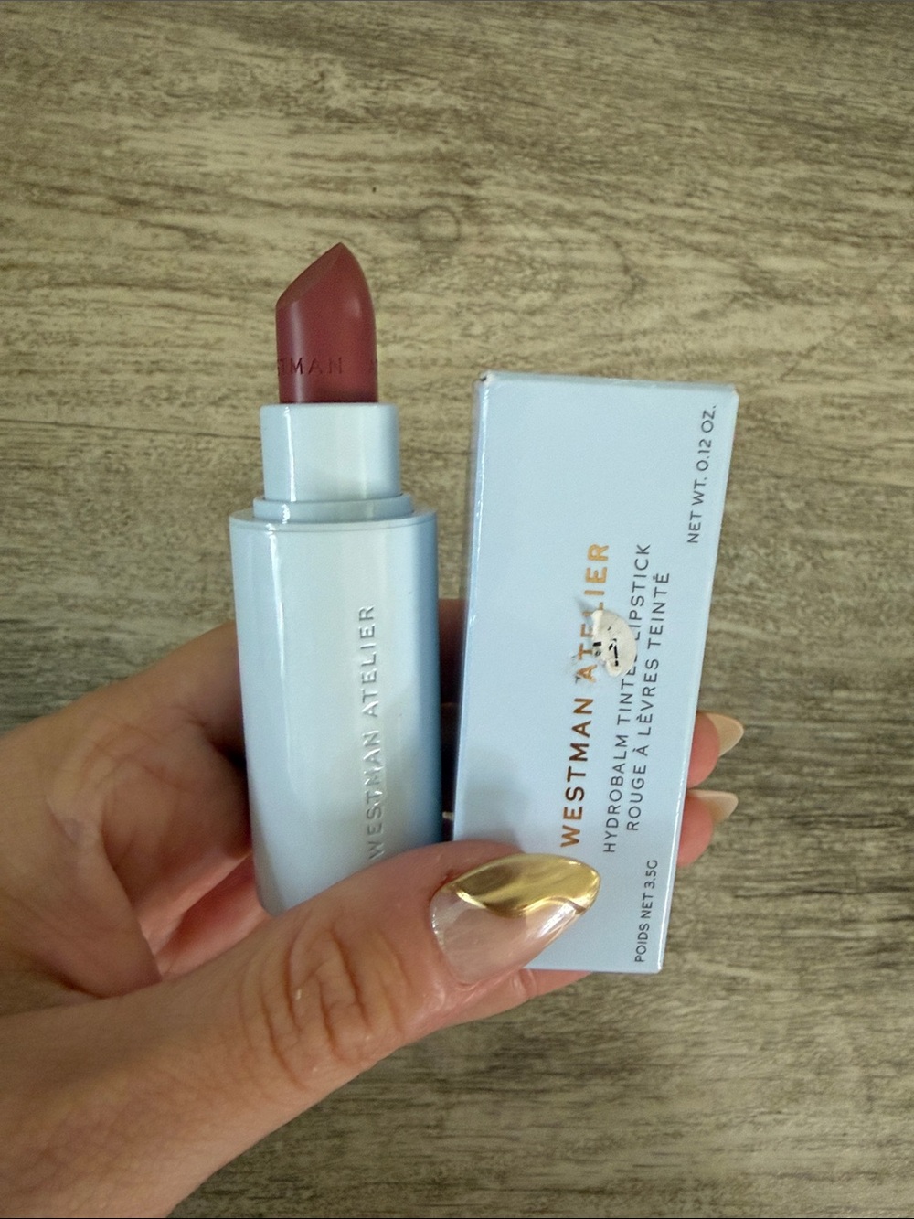 Westman Atelier Hydrobalm Tint Lipstick — Muted Rose Mauve - Picture 1 of 4